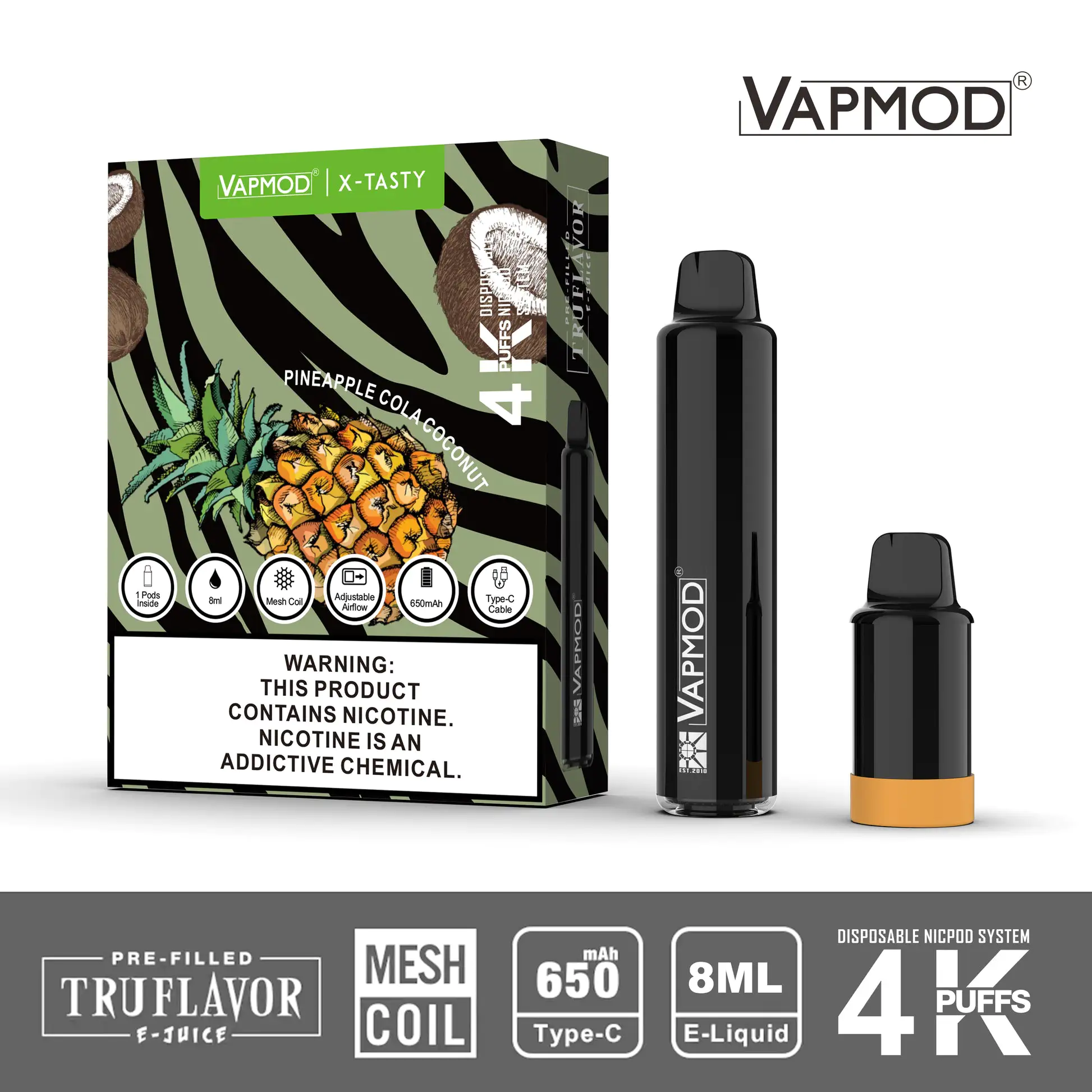 VAPMOD 4000 Puff 